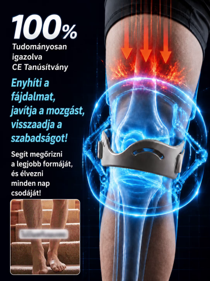 【50% kedvezmény】👍3D Intelligens Térdmasszírozó és Melegítő Támasz - Azonnali Kényelem