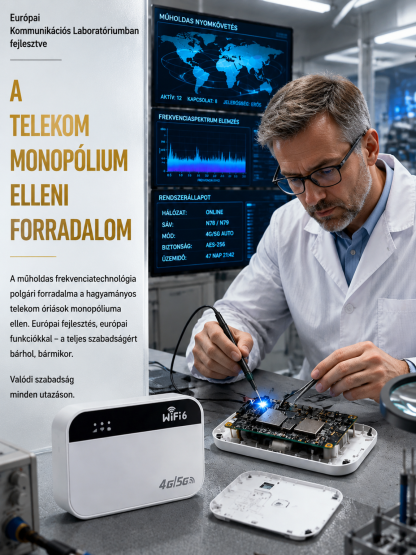 70% Akció👍Hordozható WiFi 6 Router Okos Chippel - Nincs Havidíj, Nincs Roaming - Szupergyors Kapcsolat Bárhol