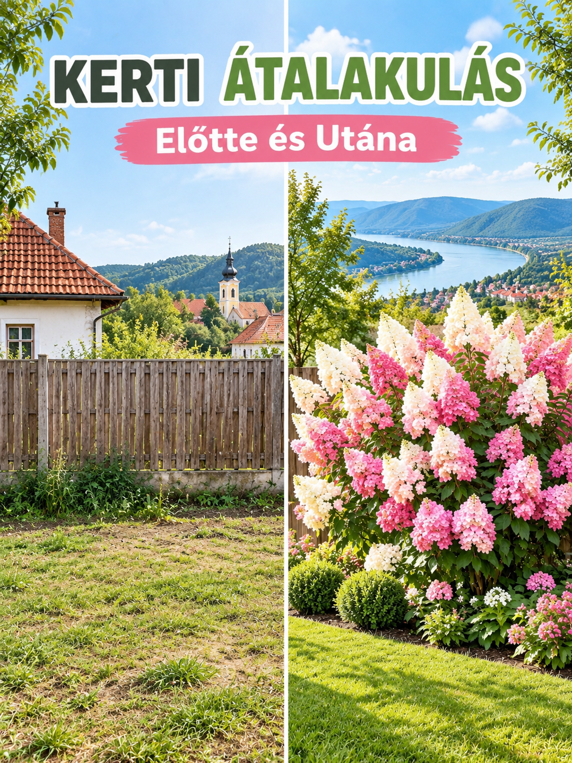 🌸Varázslatos “Eper-Vanília” Bugás Hortenzia | Extrém Fagyálló (-30°C) Kerti Csoda 