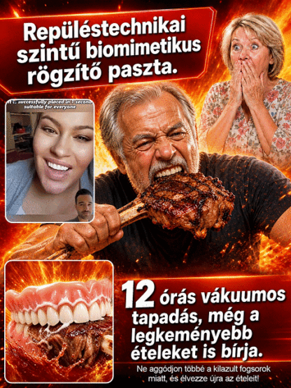 [Azonnali Mosoly] Prémium Kényelmes Műfogsor Készlet + Baktériumölő Nano-Dezodoráló | Természetes Hatás