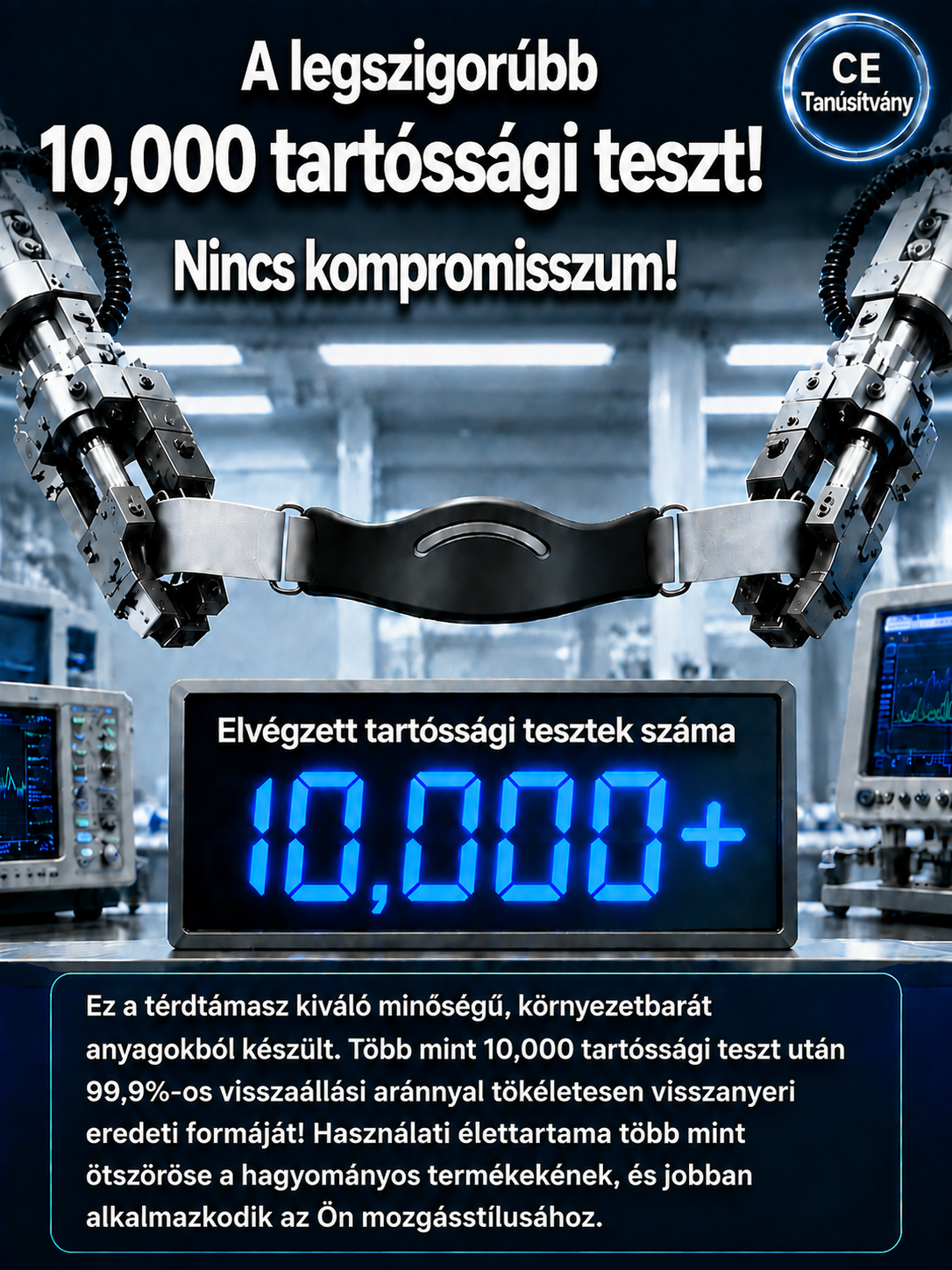 【50% kedvezmény】👍3D Intelligens Térdmasszírozó és Melegítő Támasz - Azonnali Kényelem