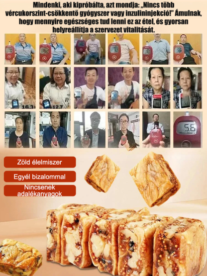 [Akció] 100% Természetes Fügés-Diós Pite | Hozzáadott Cukor Nélküli Egészséges Snack
