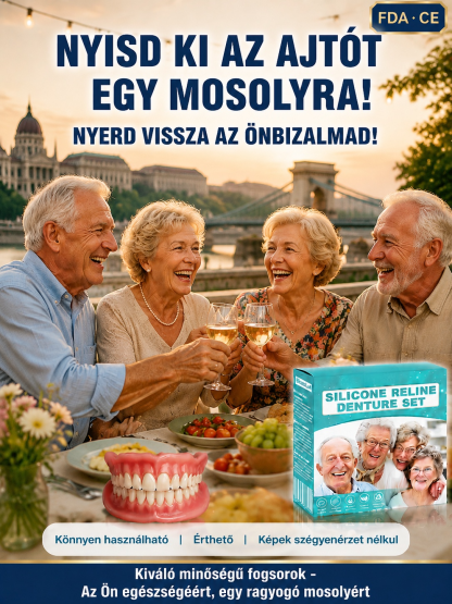Fájdalommentes Szilikon Fogsor Bélés – Egyen Újra Bátran, Stabil Tartás Egész Nap