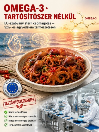 👍Prémium Csípős Vad Bébipolip | Keto-Barát, 0 Cukor & Anyagcsere Pörgető