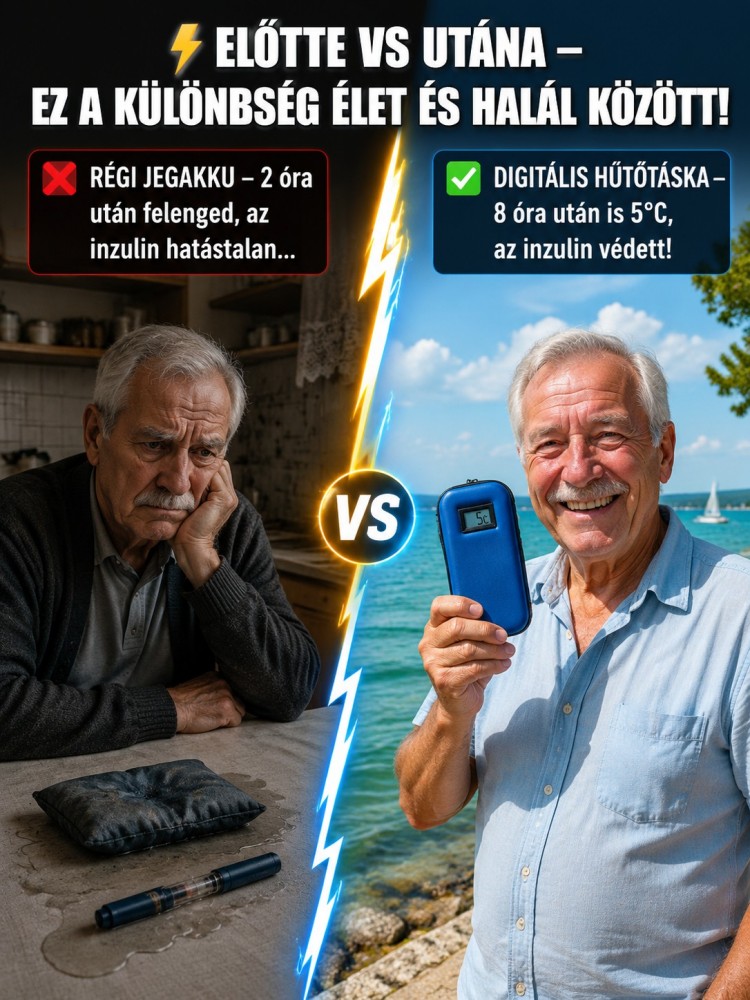 [80% Kedvezmény] Okos Inzulin Hűtő | Pontos Hőmérséklet-Kijelző & Utánvét