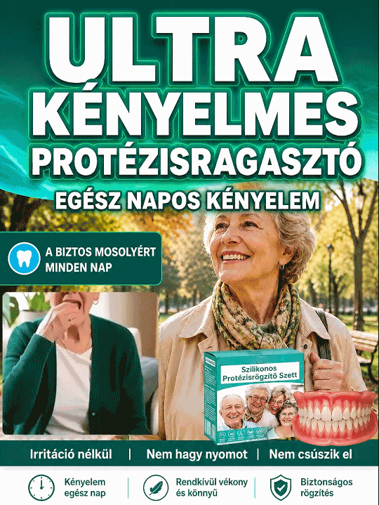 Fájdalommentes Szilikon Fogsor Bélés – Egyen Újra Bátran, Stabil Tartás Egész Nap