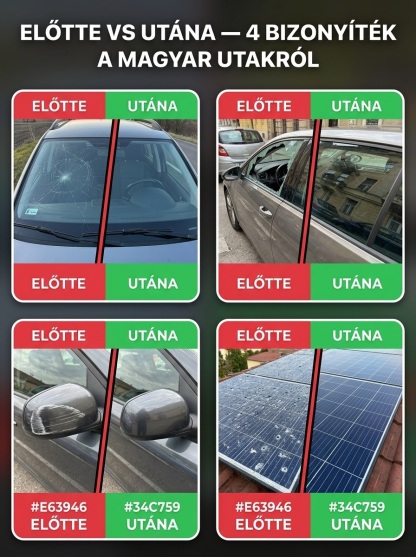 ✨[Német nanorészecske-töltési technológia] Autóüveg-javító folyadék | 99,9% Láthatatlan Eredmény Kőfelverődés Ellen 🛡️