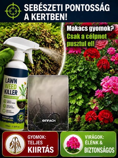 ⚡ 【Azonnali Hatás】Esőben Sem Mosódik Le! Kerti Gyom- és Bambuszölő Permet - 50% OFF