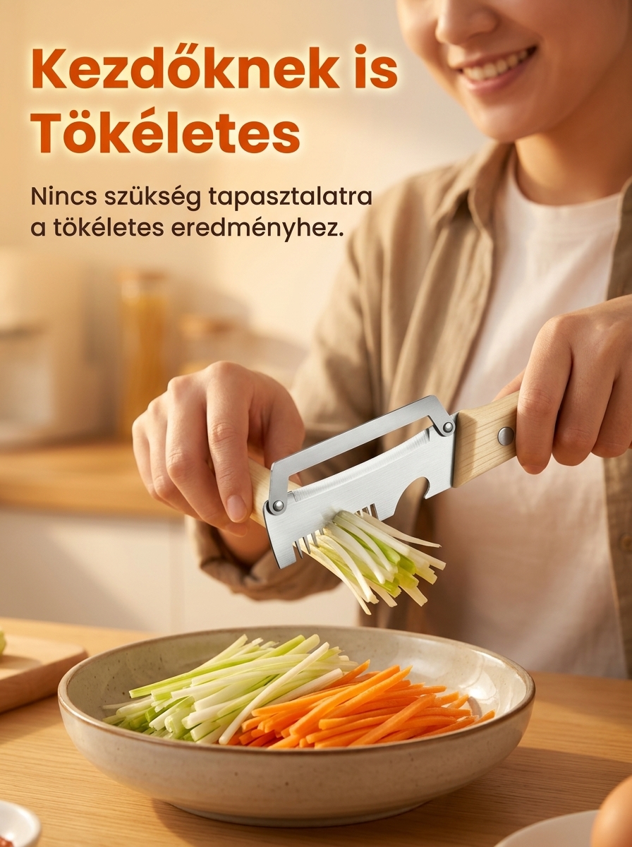 🔥Az “három az egyben” multifunkcionális rozsdamentes acél hagymavágó✨