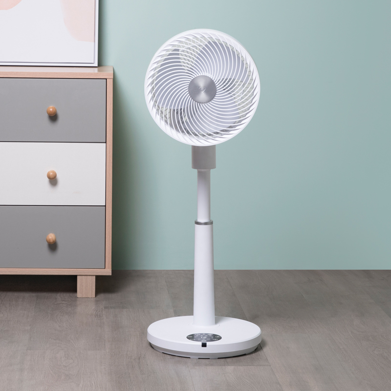 Hangvezérelt álló légkeringtető ventilátor