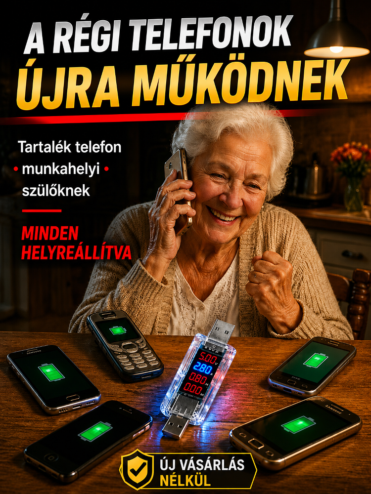 🚀[Akció]Pulzusos javító mobiltelefon akkumulátor javító készülék, mintha új lenne