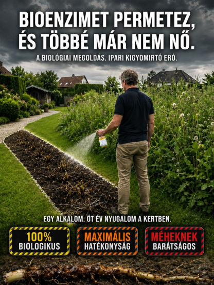 🔥Bioenzimeket tartalmazó gyógynövényvédők| Teljesen elpusztítja a gyökérzetet | Biztonságos háziállatok és gyermekek számára| Egy fújás 5 évig hat | A gyümölcsös/térkő/udvar gyomjainak végső pusztítója💥