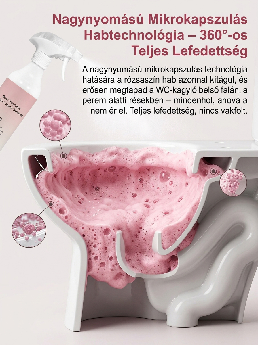 ✨ A Takarítás Új Korszaka! Varázsolja Fürdőszobáját Újjá 3 Másodperc Alatt! ✨Német formula: Fürdőszoba tisztító spray