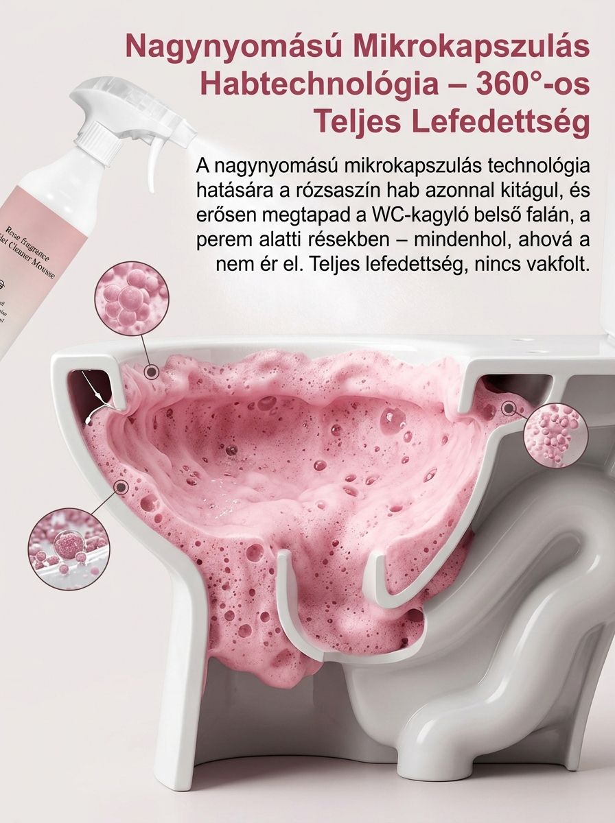 ✨ A Takarítás Új Korszaka! Varázsolja Fürdőszobáját Újjá 3 Másodperc Alatt! ✨Német formula: Fürdőszoba tisztító spray