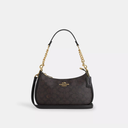 Teri Shoulder Bag In Signature Canvas