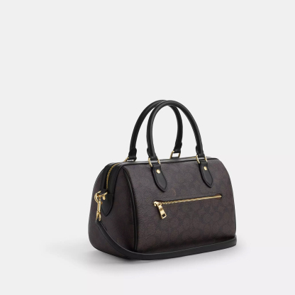 Rowan Satchel Bag In Signature Canvas