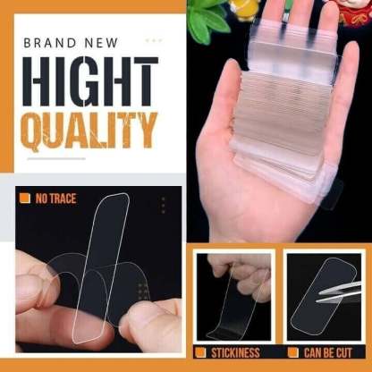 Glue Residue-Free Multifunctional Cut-Free Portable Double Sided Adhesive Tape(60 PCS)🎁