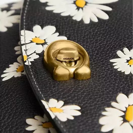 Crossbody Bag With Floral Print