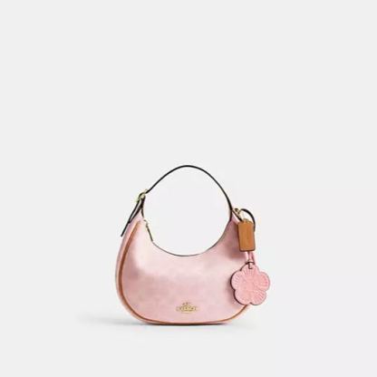 Emily Shoulder Bag In Signature Canvas With Charms