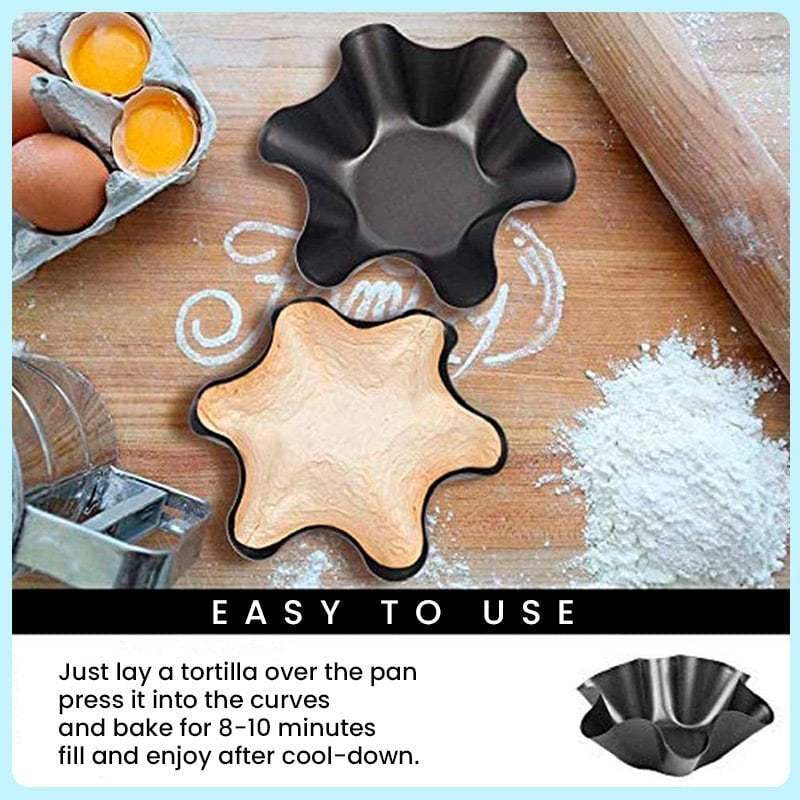 🔥HUGE SALE - 49% OFF🔥Petal Shape Carbon Steel Baking Bowl