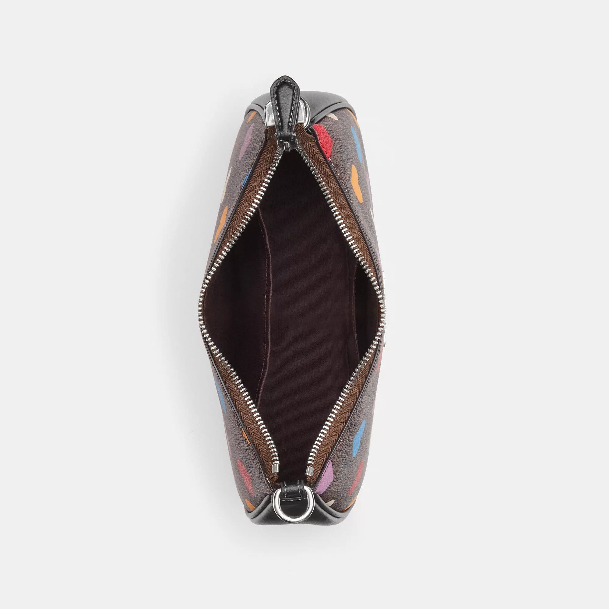 Coathtch  Teri Shoulder Bag In Signature Canvas With Heart Print