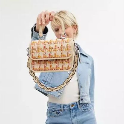 Handle Bag In Tweed