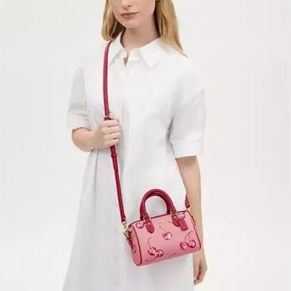 Mini Crossbody With Cherry Print