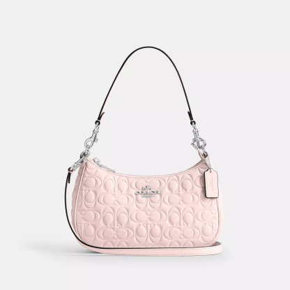 Teri Shoulder Bag In Signature Leather