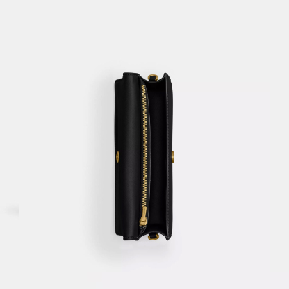Evie Long Wallet With Chain
