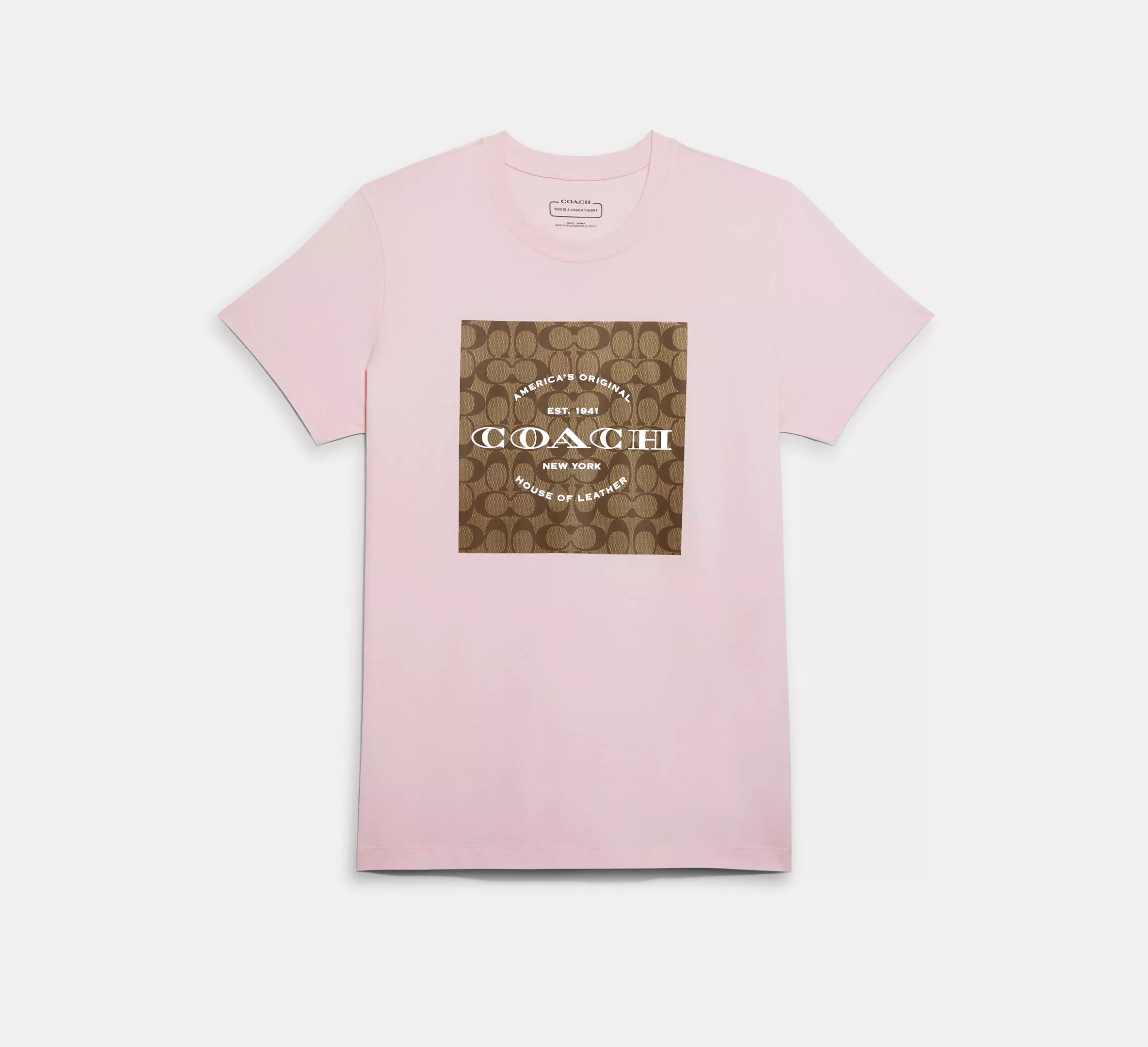Signature T Shirt In Organic Cotton
