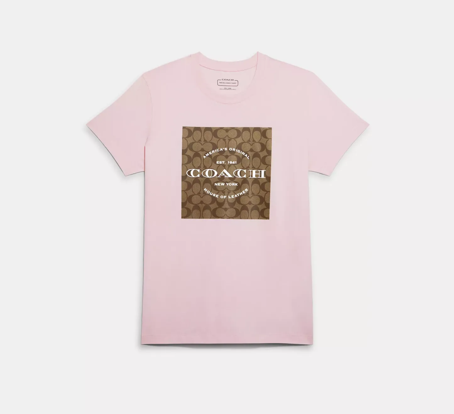 Signature T Shirt In Organic Cotton