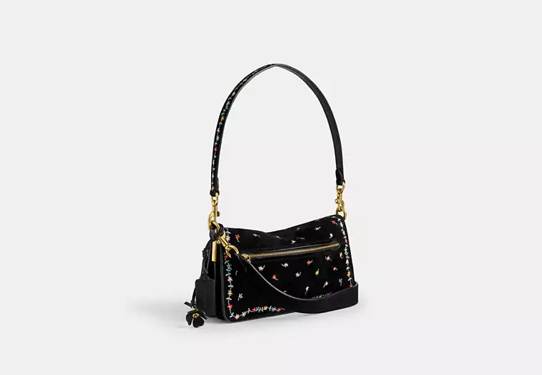 Tabby Shoulder Bag 26 With Dainty Embroidery