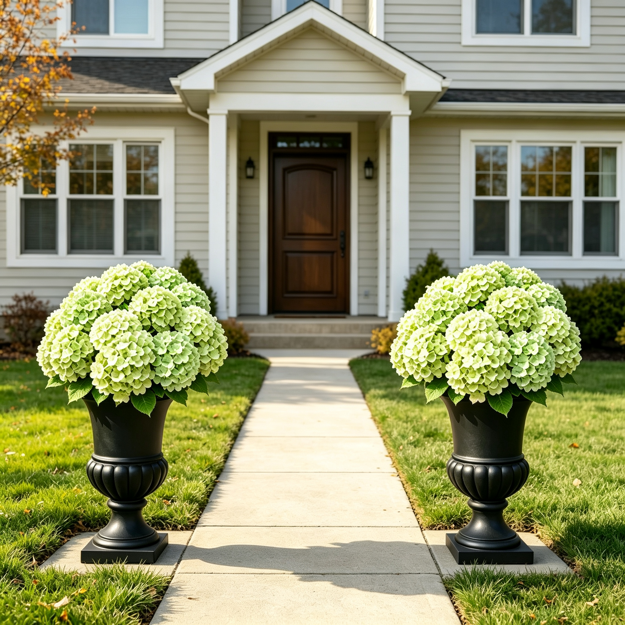 🔥Last Day 70% OFF🌼Artificial Outdoor Hydrangea Flowers - UV resistant, Waterproof, Windproof