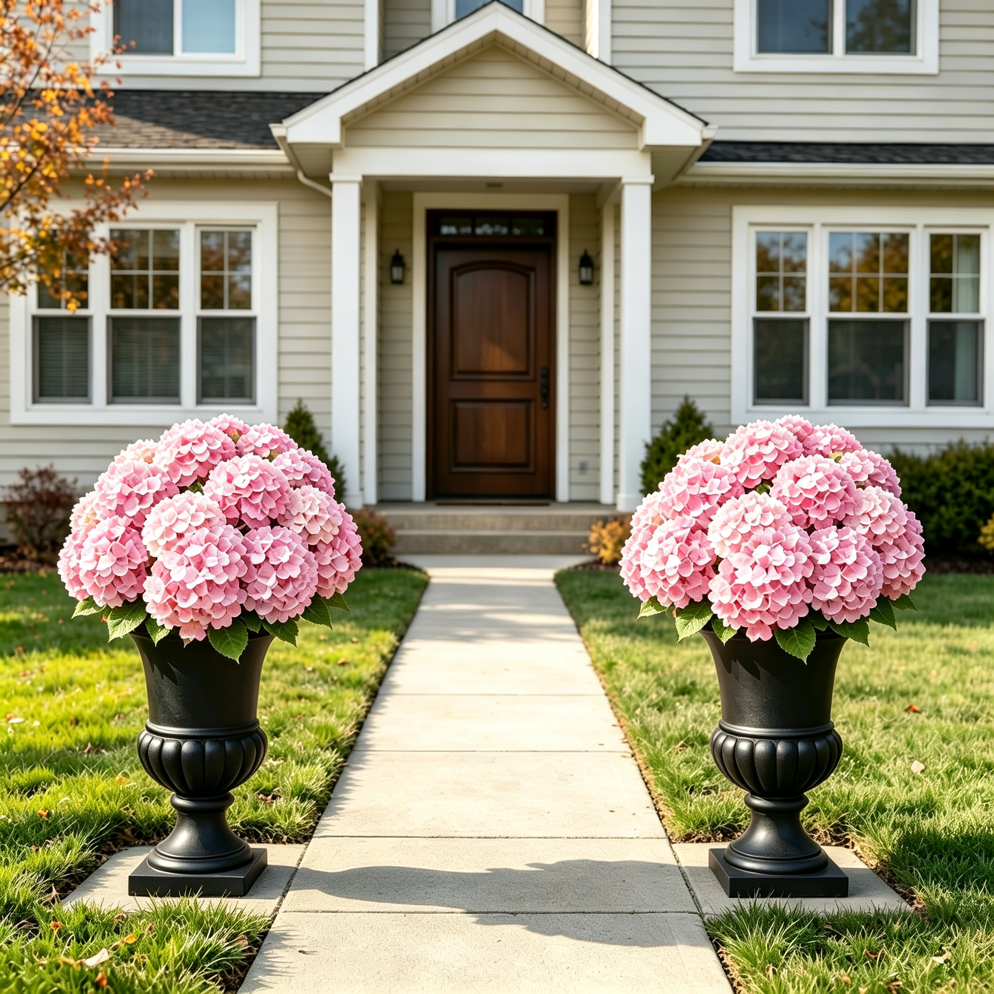 🔥Last Day 70% OFF🌼Artificial Outdoor Hydrangea Flowers - UV resistant, Waterproof, Windproof