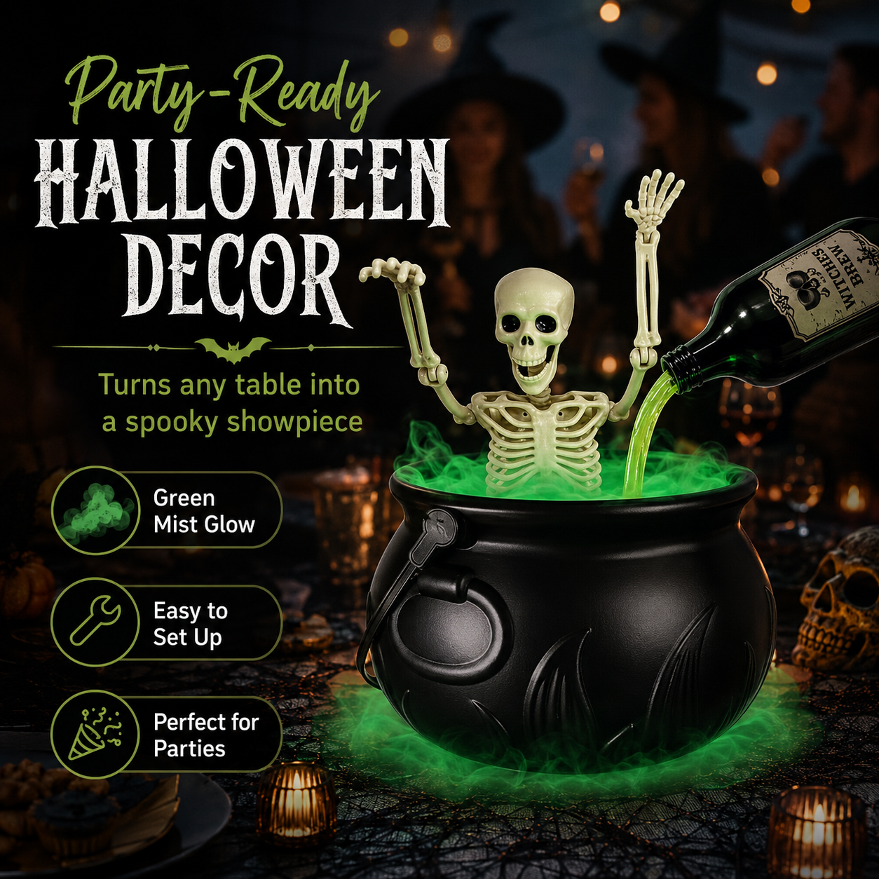 💥Halloween Floating Potion Cauldron