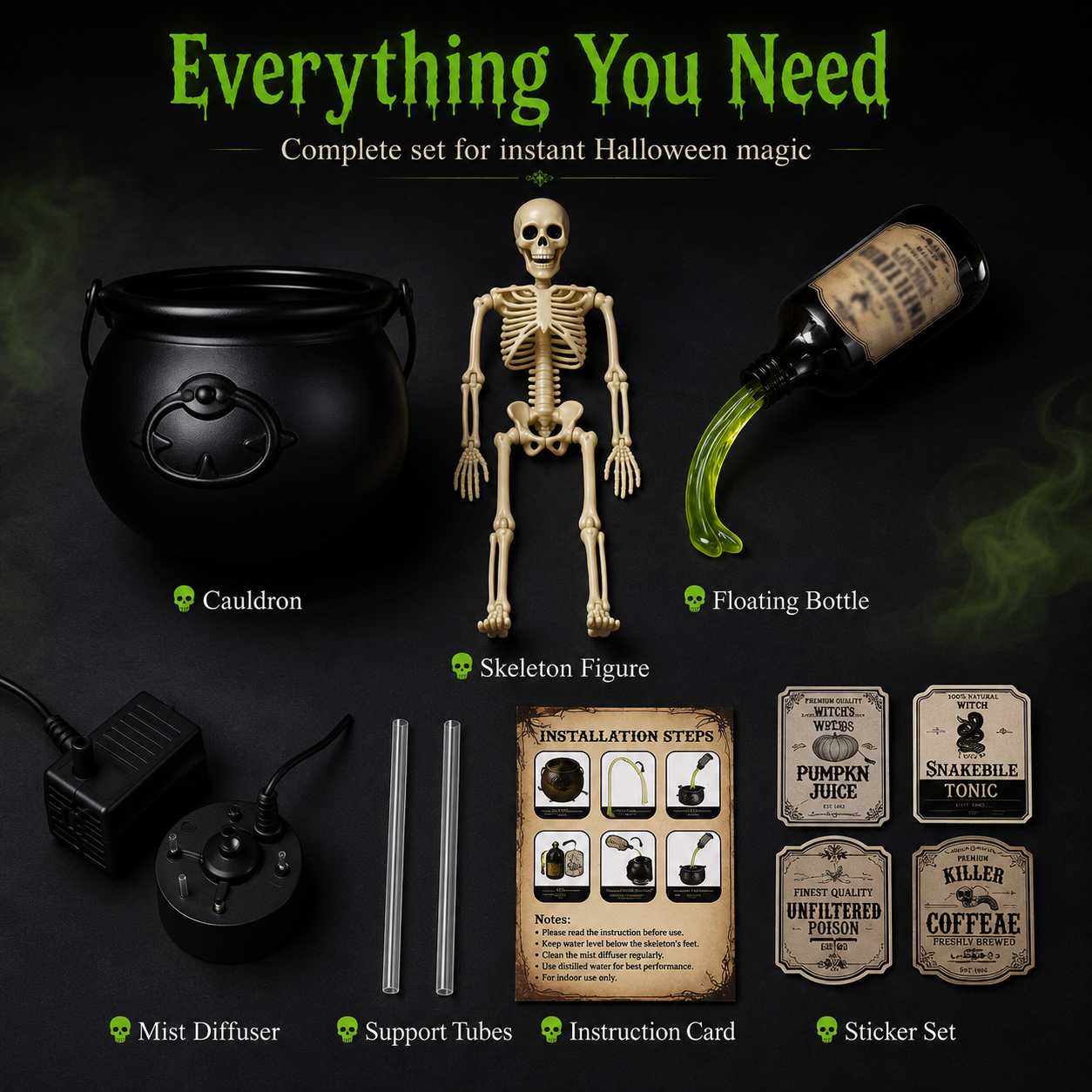 💥Halloween Floating Potion Cauldron