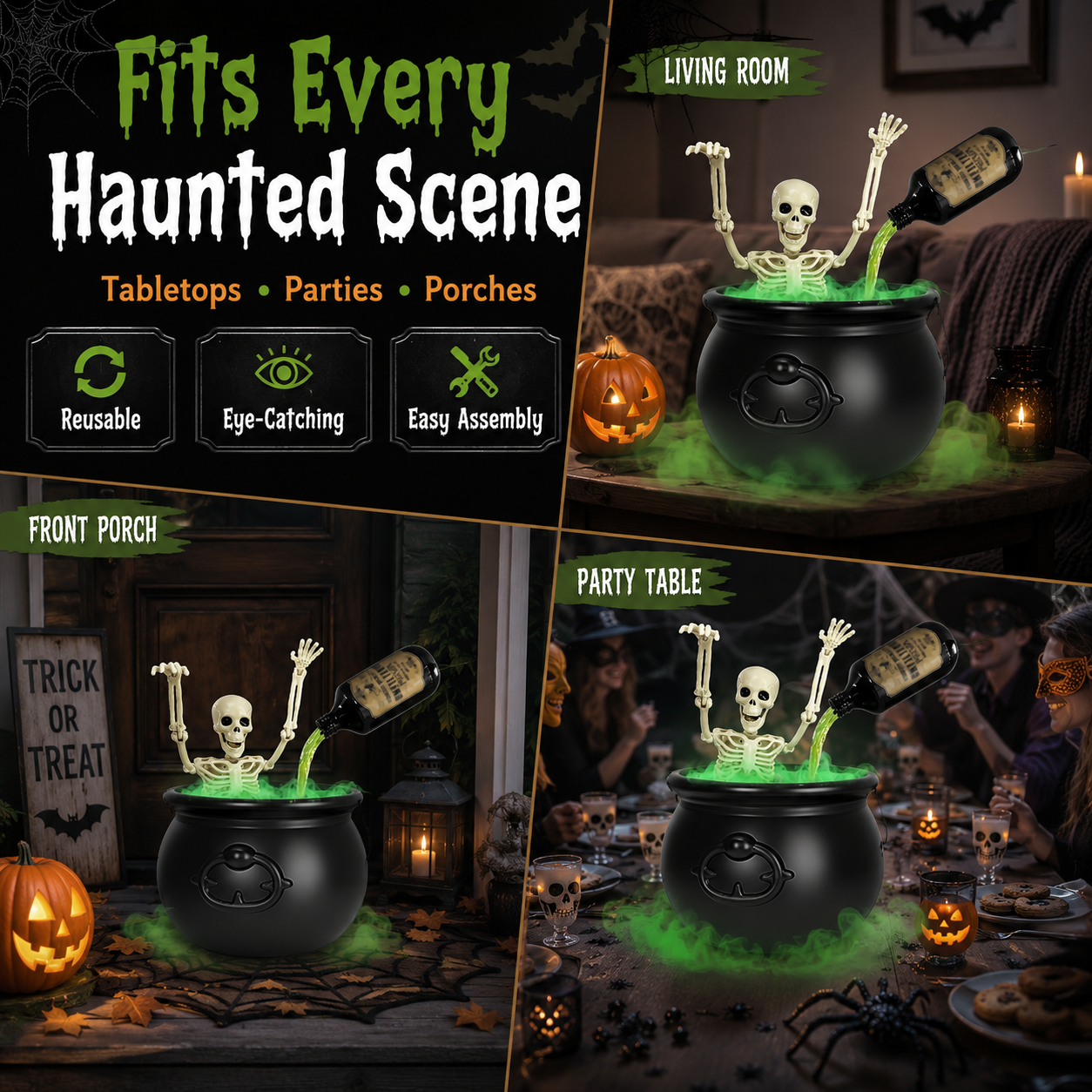 💥Halloween Floating Potion Cauldron