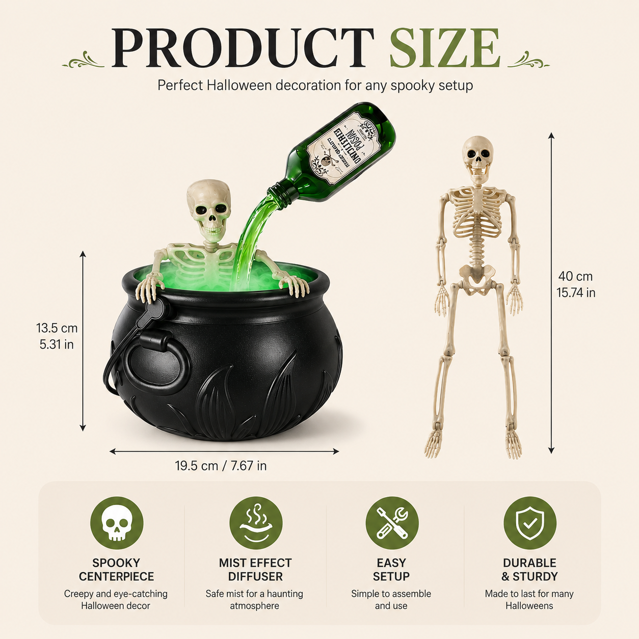 💥Halloween Floating Potion Cauldron