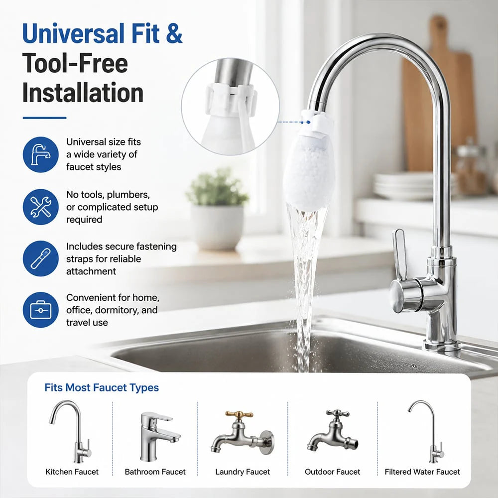🔥Last Day 50% OFF🔥Effectively filters tap water and spring water💦