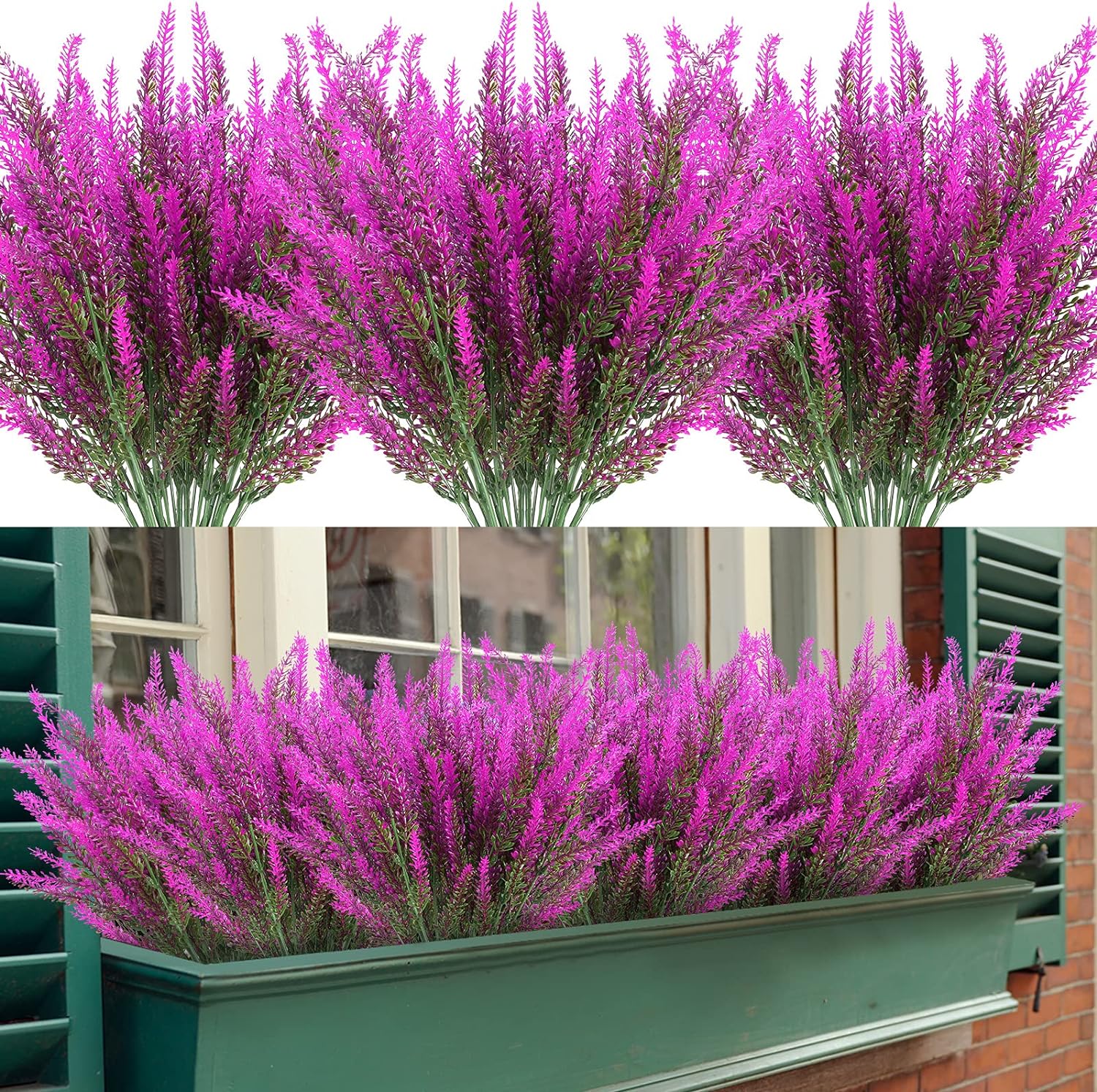 🌸Outdoor Artificial Lavender Flowers💐