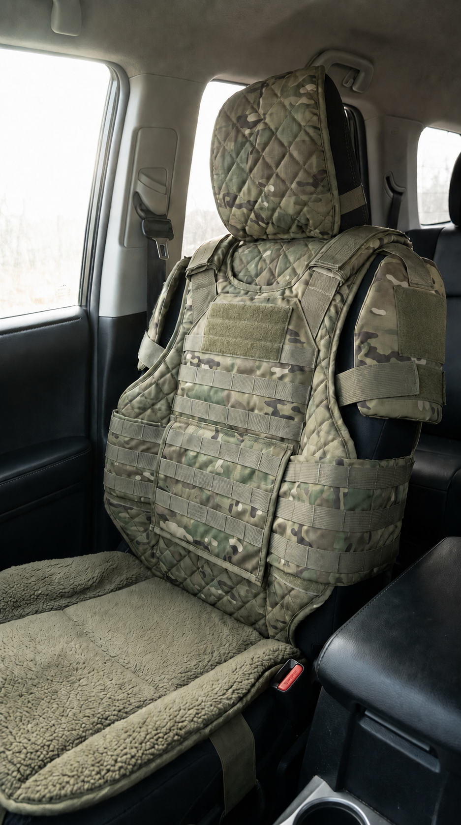 Tactical Seat Cover Features