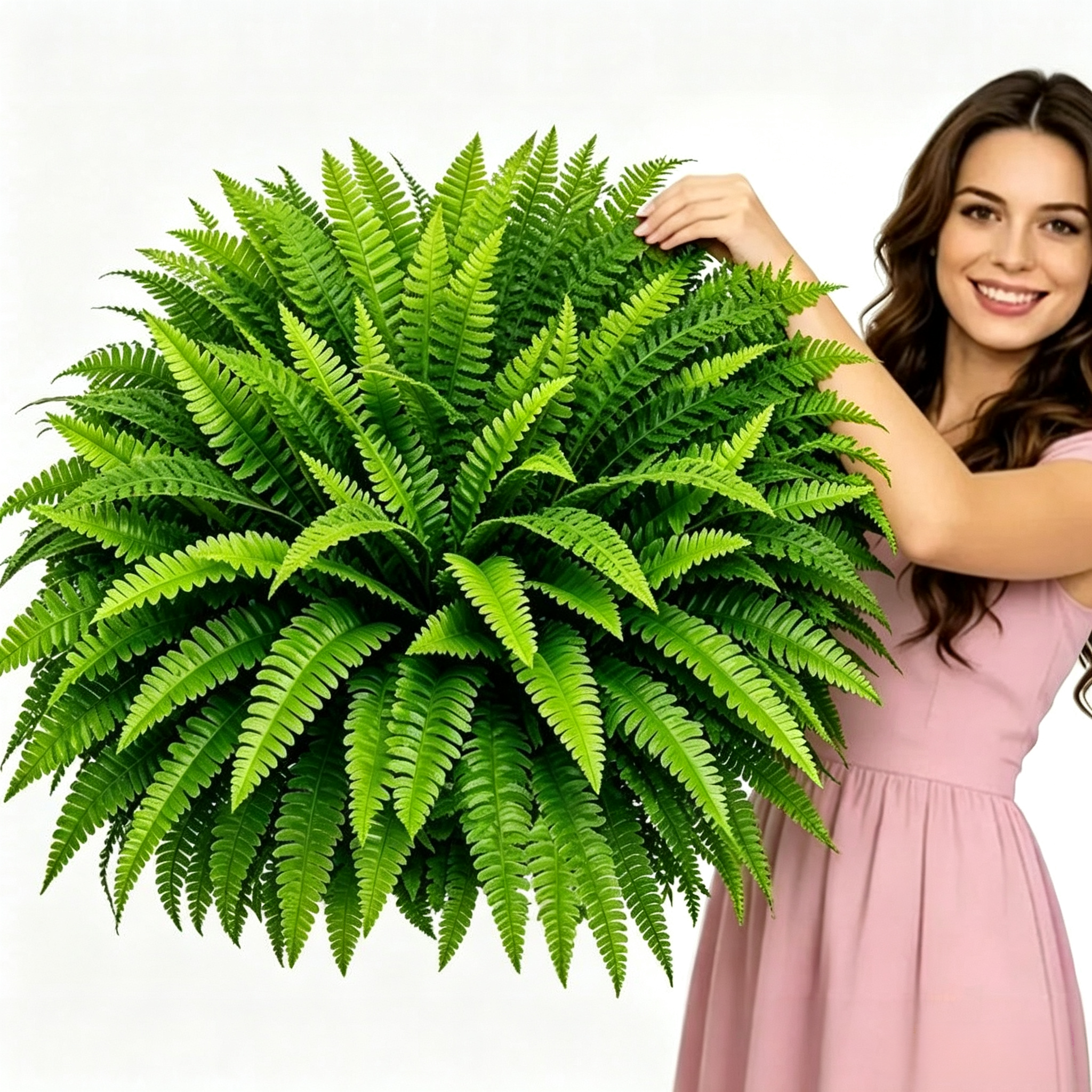 💥BUY 1 GET 1 FREE (2 PCS)🔥48Inch Large UV Artificial Ferns for Outdoors--No watering, No fading