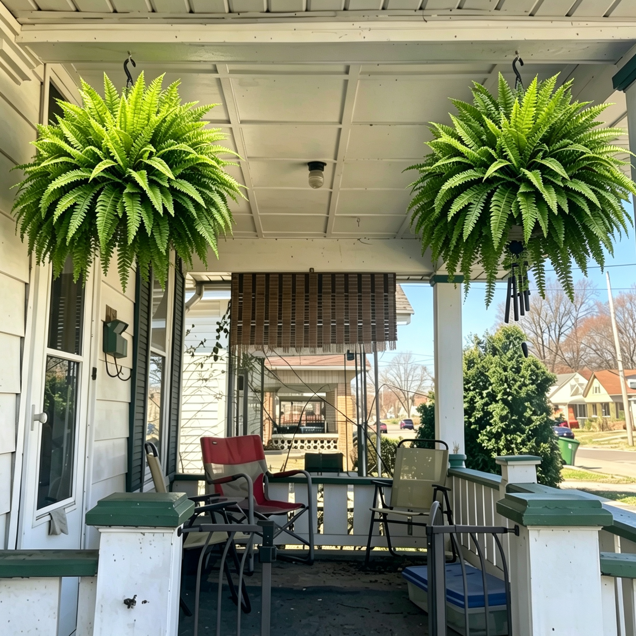 💥BUY 1 GET 1 FREE (2 PCS)🔥48Inch Large UV Artificial Ferns for Outdoors--No watering, No fading