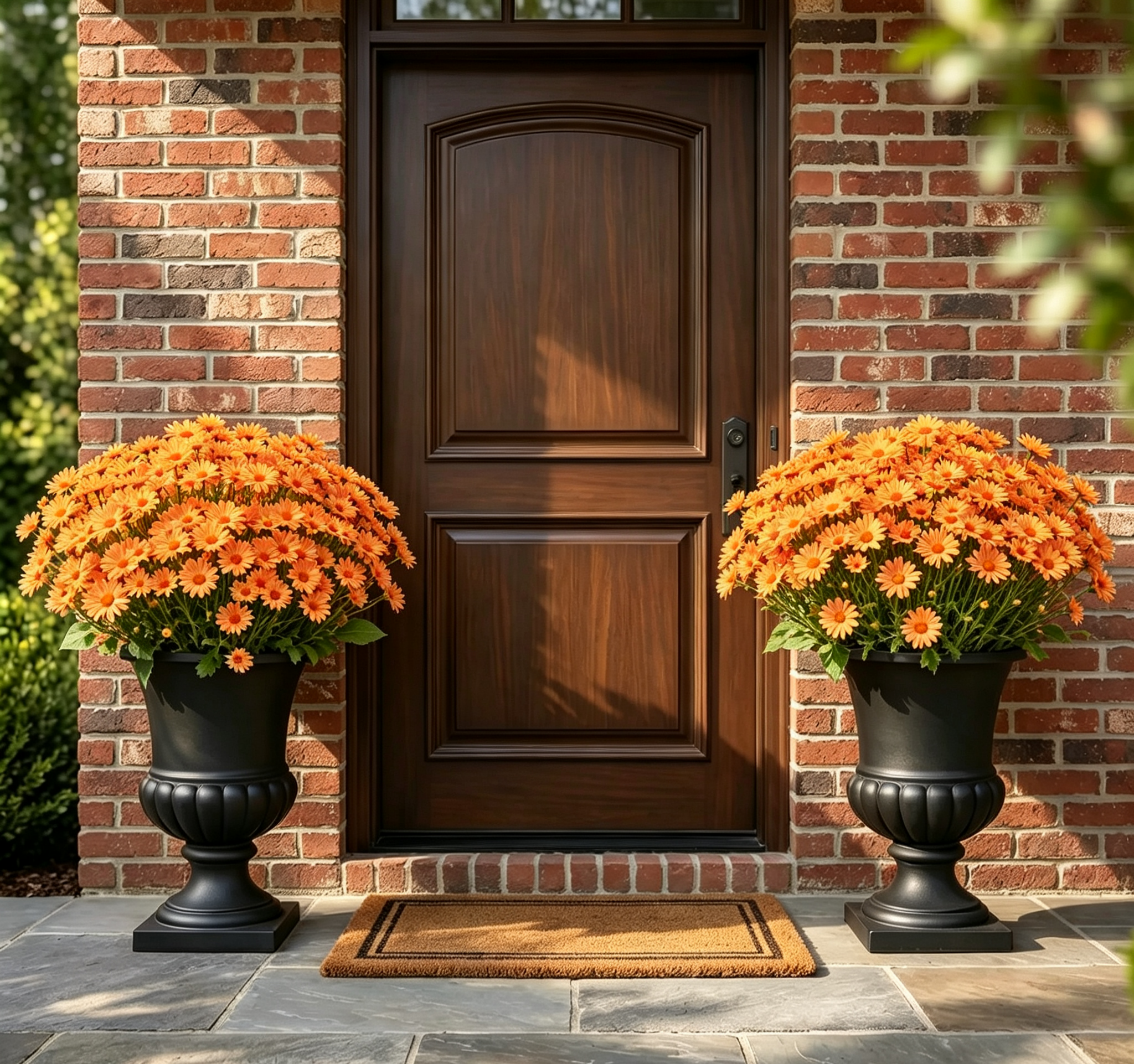 💥Last Day 70% OFF🌼Welcome autumn- Artificial Outdoor Sunset Mums Flowers - UV resistant, Waterproof, Windproof