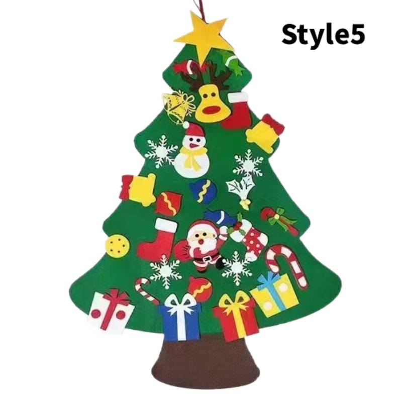 🔥Hot Sale 40 % OFF🔥DIY Felt Christmas Tree Set🌲