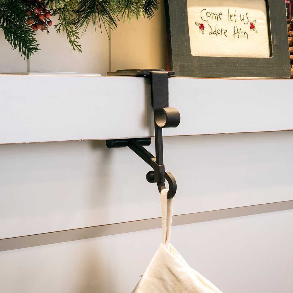 🎅2025 Christmas Sale - 50% OFF | Fireplace Stocking and Garland Hanger
