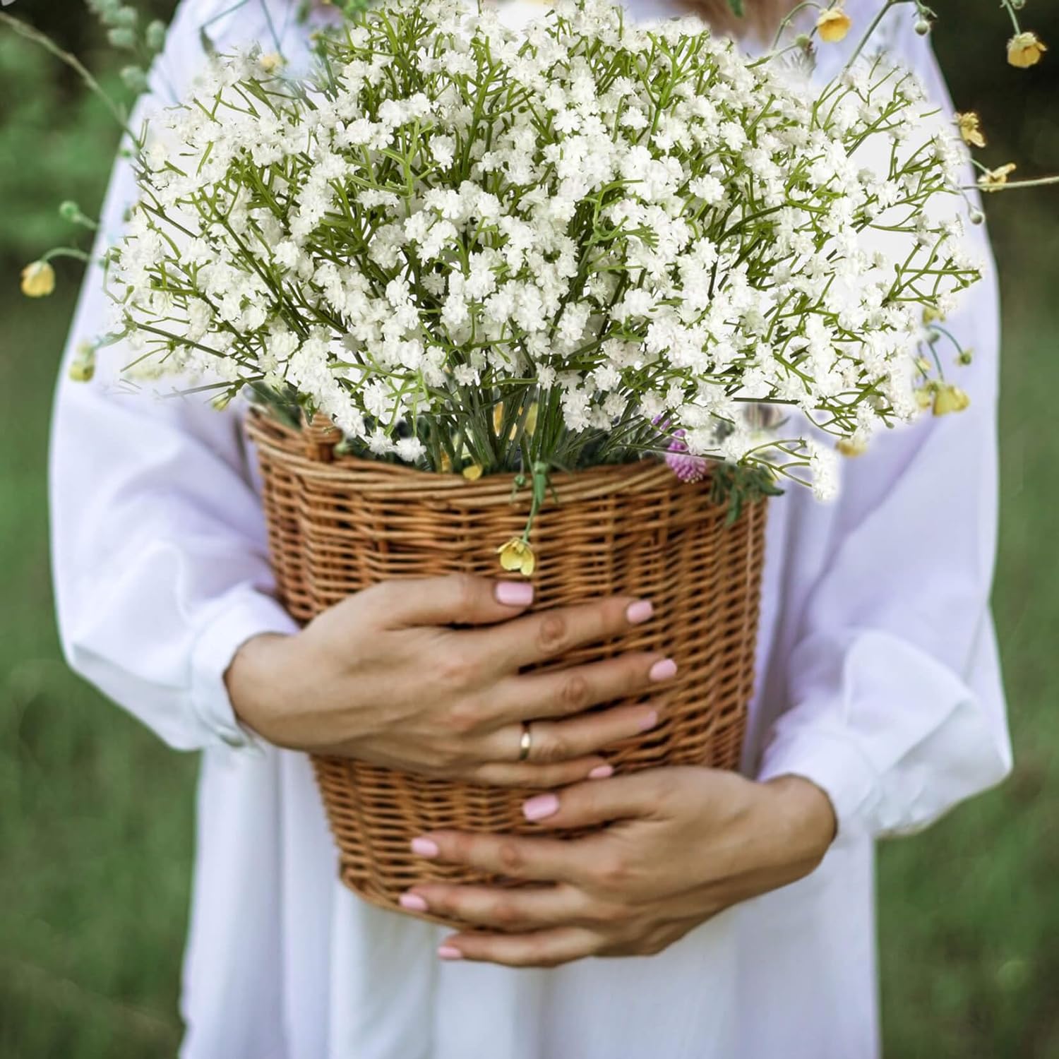 💥Winter Hot Sale 65% OFF🌼Babys Breath Artificial Flowers Bulk💐