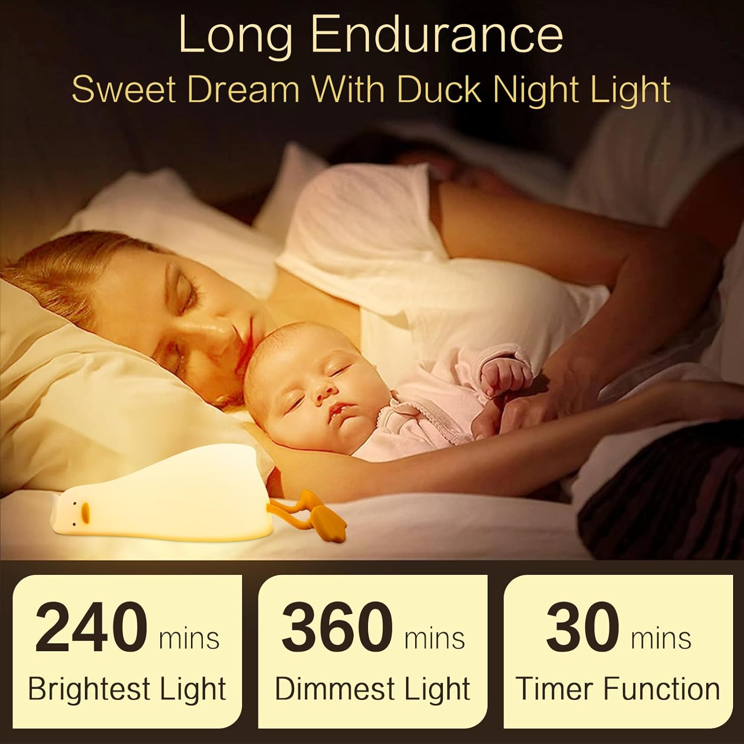 🔥LAST DAY SALE - 49% OFF🔥Lazy Duck Night Light🦆
