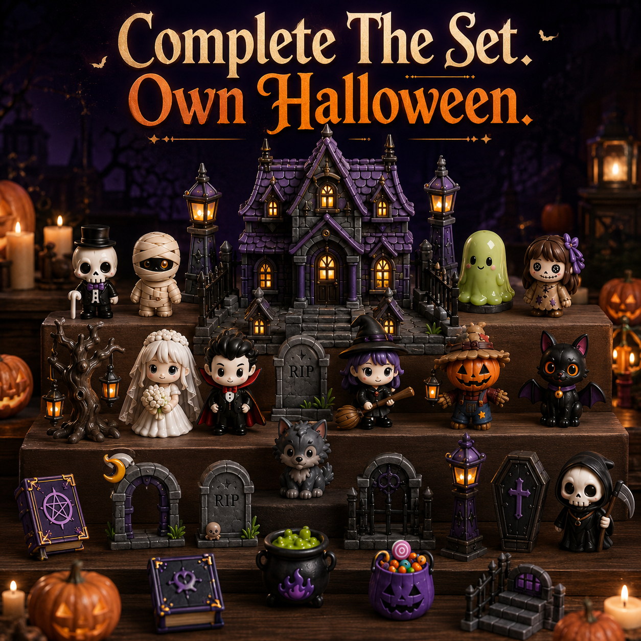 🔥Limited 50% OFF👻Spooky Countdown 🕯️|🎃 24 Days of Halloween Surprises👻One Surprise a Day.🔥 Endless Halloween Fun.🌟
