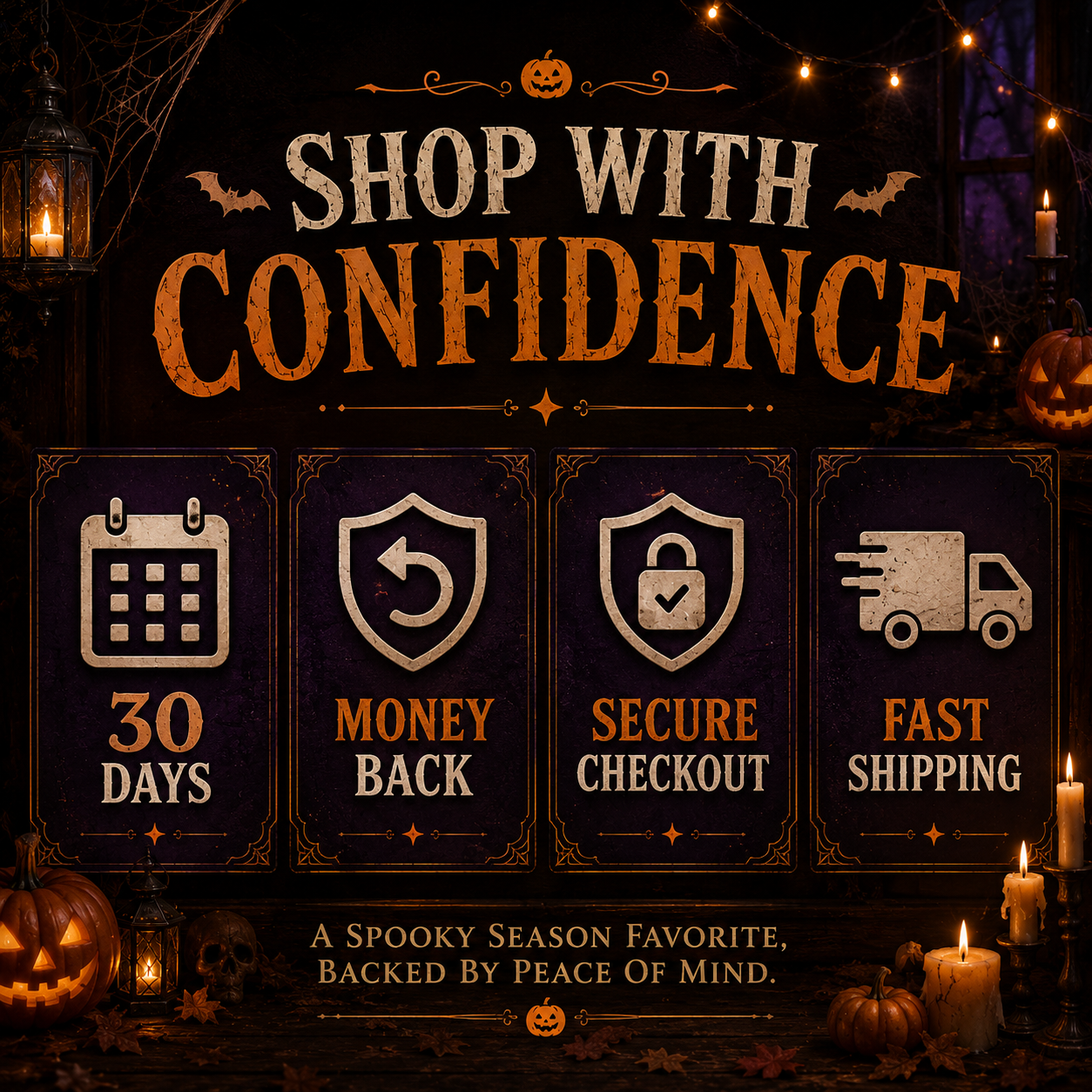 🔥Limited 50% OFF👻Spooky Countdown 🕯️|🎃 24 Days of Halloween Surprises👻One Surprise a Day.🔥 Endless Halloween Fun.🌟